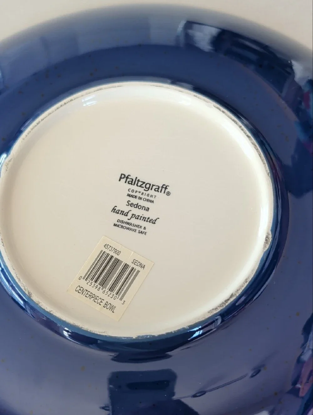 Pfalztzgraff Sedona Handpainted Multicolor Ceramic Pitcher & Centerpiece Plate